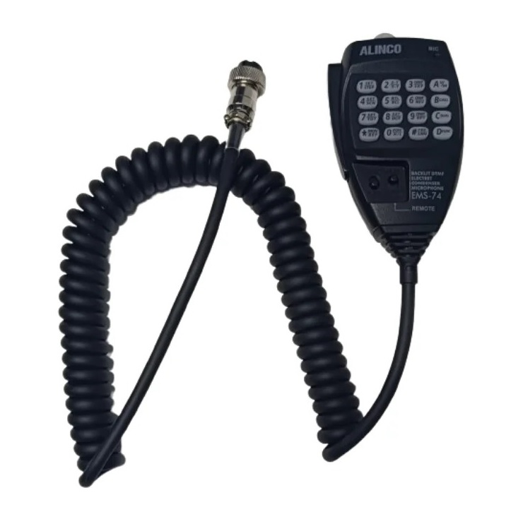 Untitled Alinco base DR138 Fist microphone - Image 1