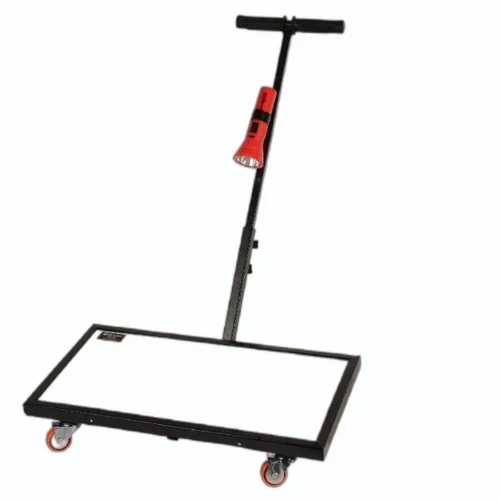 under-vehicle-search-mirror 2X1 feet Under Vehicle Trolly Unbreakable Search Mirror - Image 1