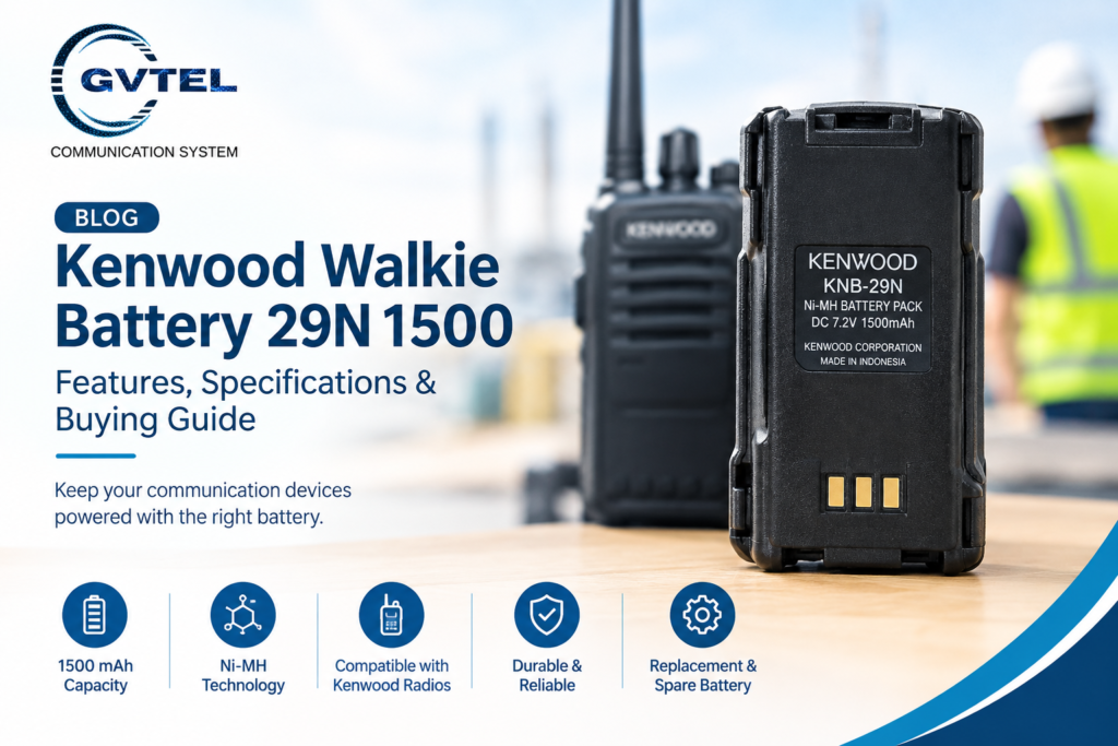 Kenwood Walkie Battery 29N 1500